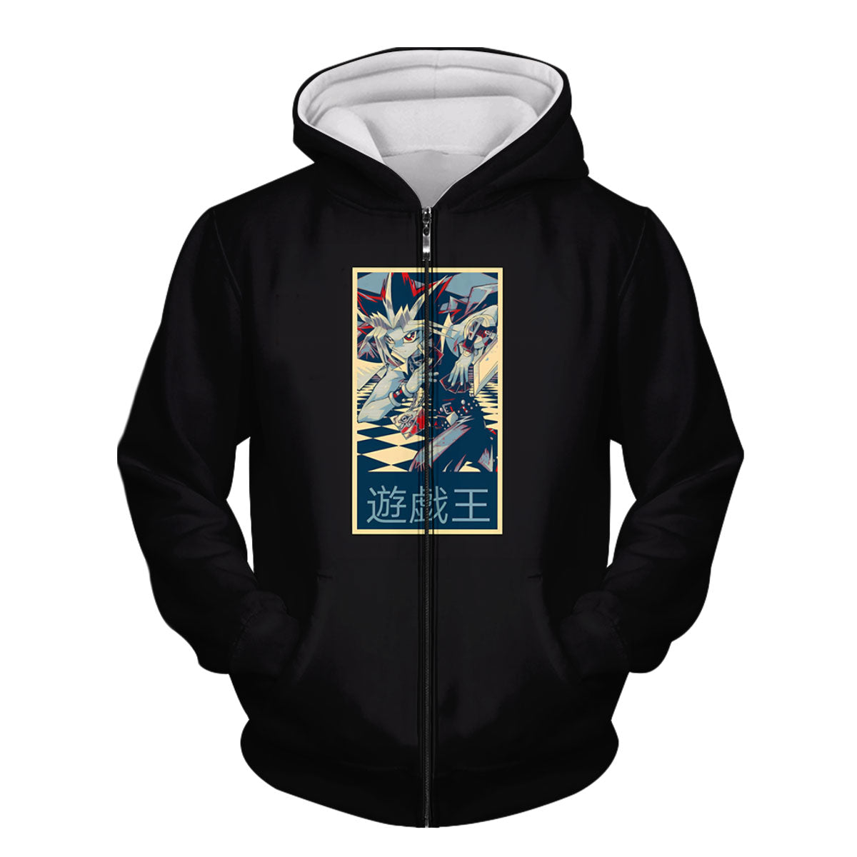 Yugioh Yami Yugi Blues Style Artwork Painting Anime Apparel