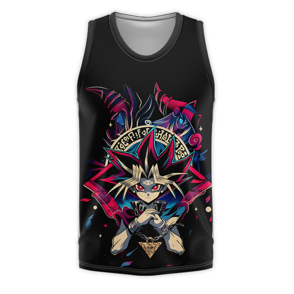 Yugioh Yami Yugi Dark Stylized Illustration Anime Apparel