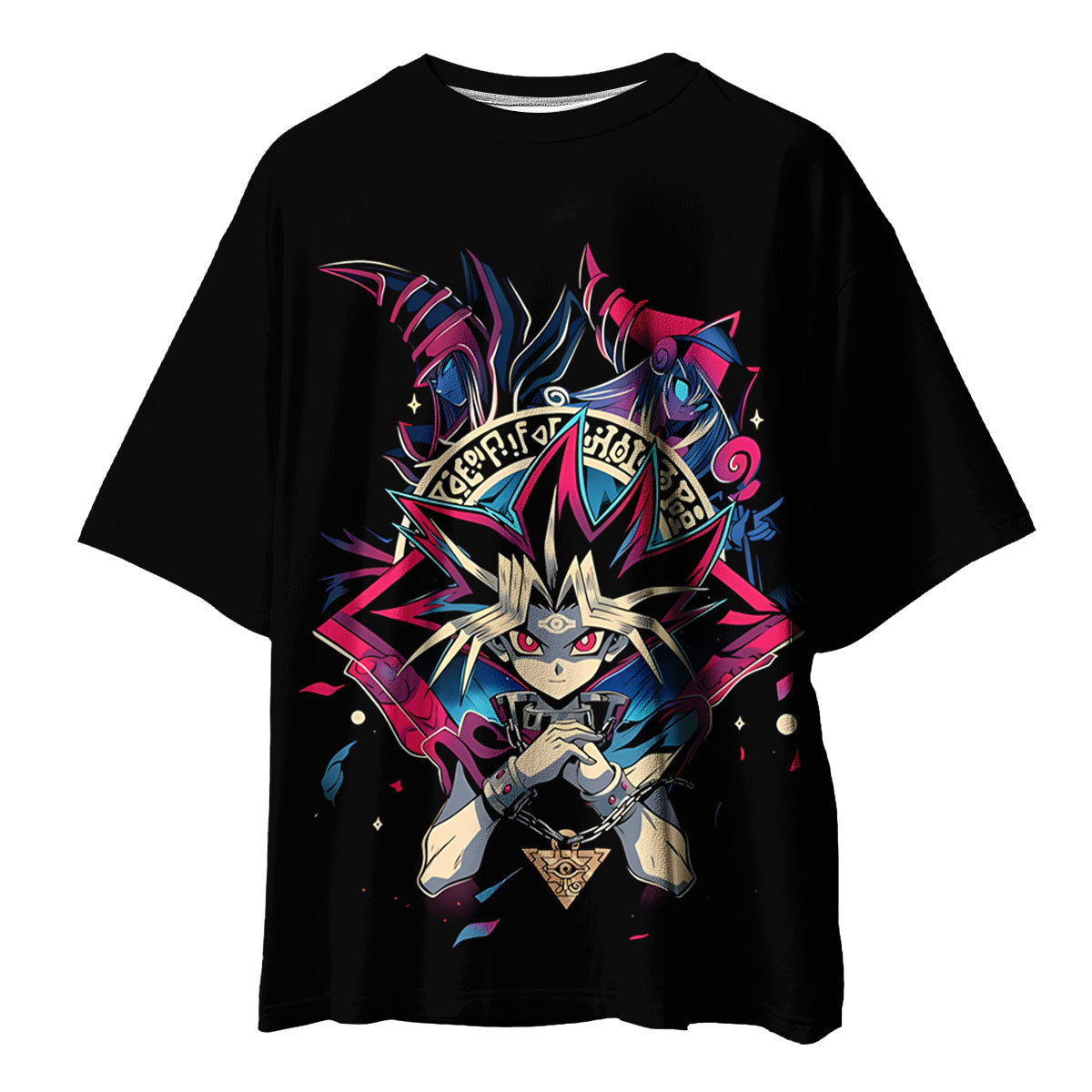 Yugioh Yami Yugi Dark Stylized Illustration Anime Apparel