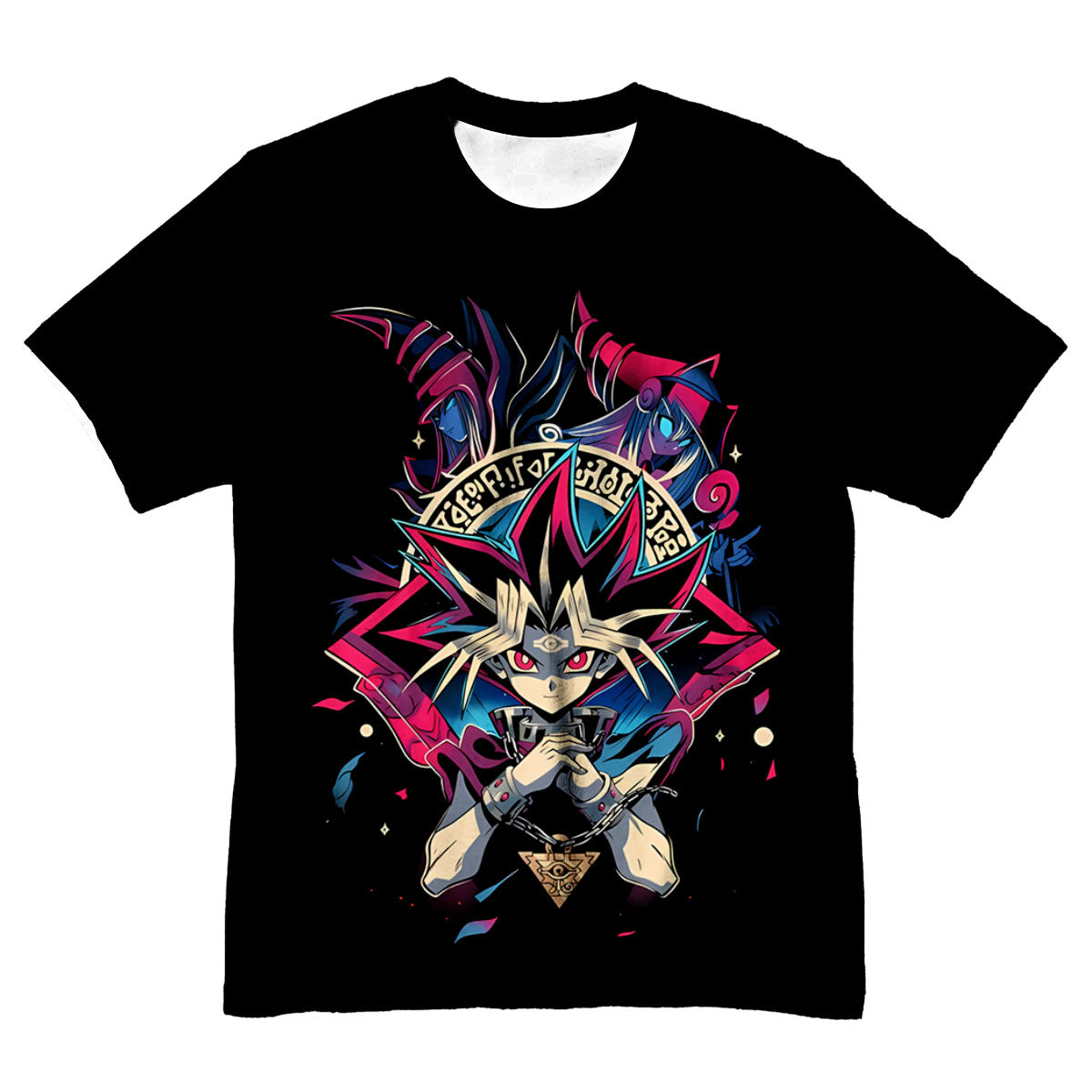Yugioh Yami Yugi Dark Stylized Illustration Anime Apparel