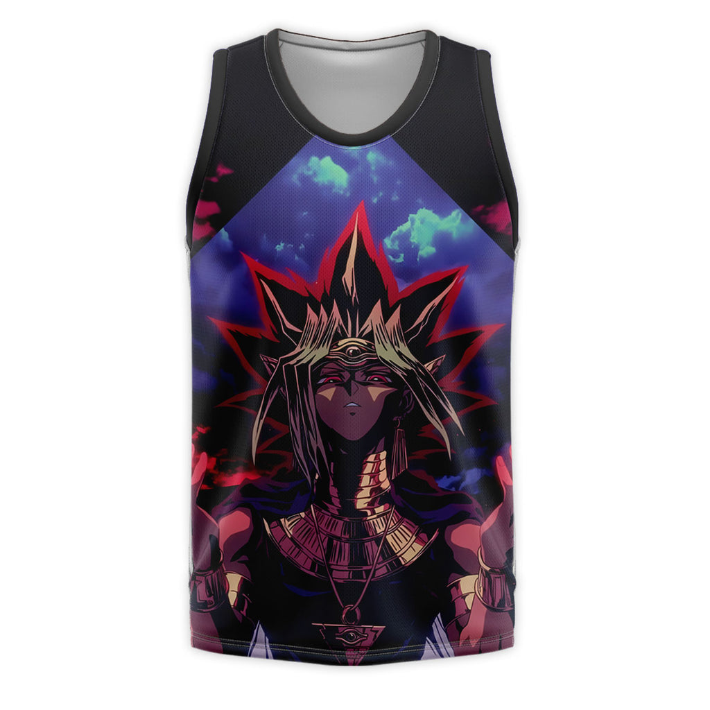 Yugioh Yami Yugi Engulfed In Crimson Aura Energy Anime Apparel