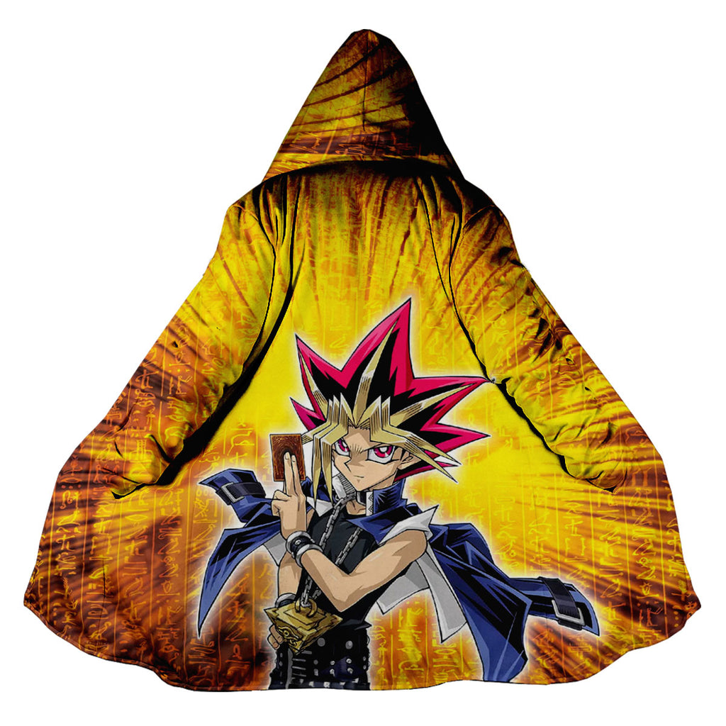Yugioh Yami Yugi Holding Yellow Card Anime Apparel
