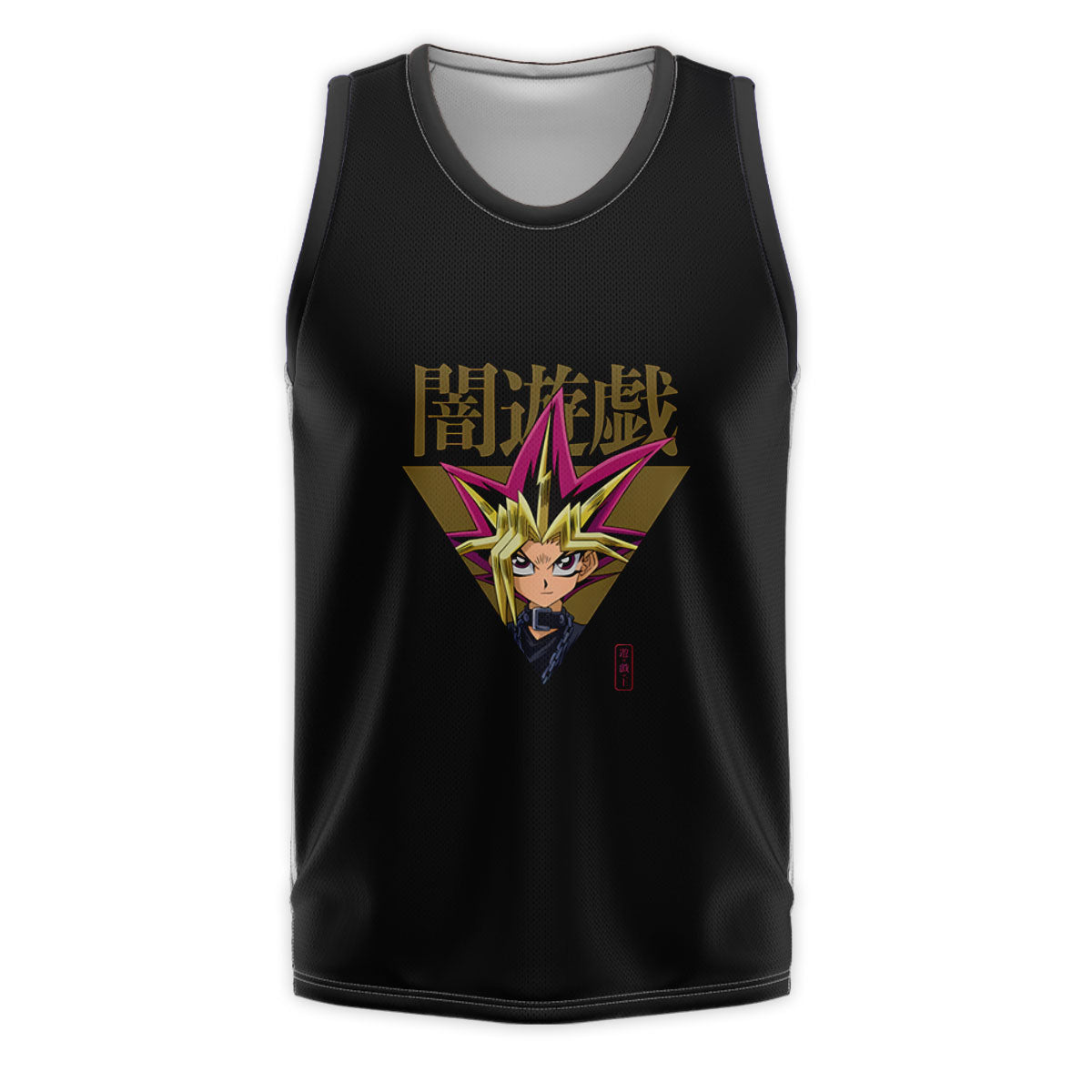 Yugioh Yami Yugi Inside Black Triangle Yugioh! Anime Apparel