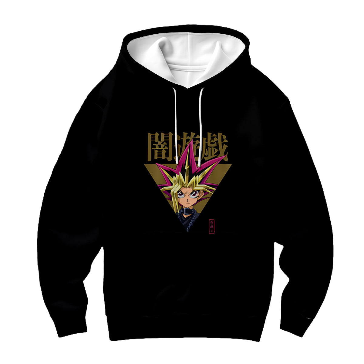 Yugioh Yami Yugi Inside Black Triangle Yugioh! Anime Apparel