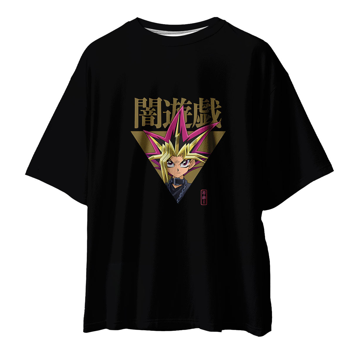 Yugioh Yami Yugi Inside Black Triangle Yugioh! Anime Apparel