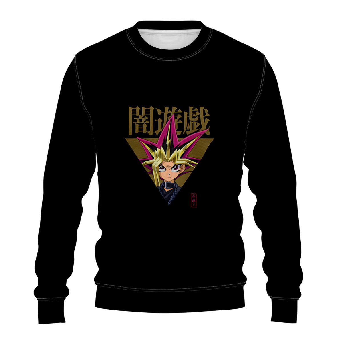 Yugioh Yami Yugi Inside Black Triangle Yugioh! Anime Apparel