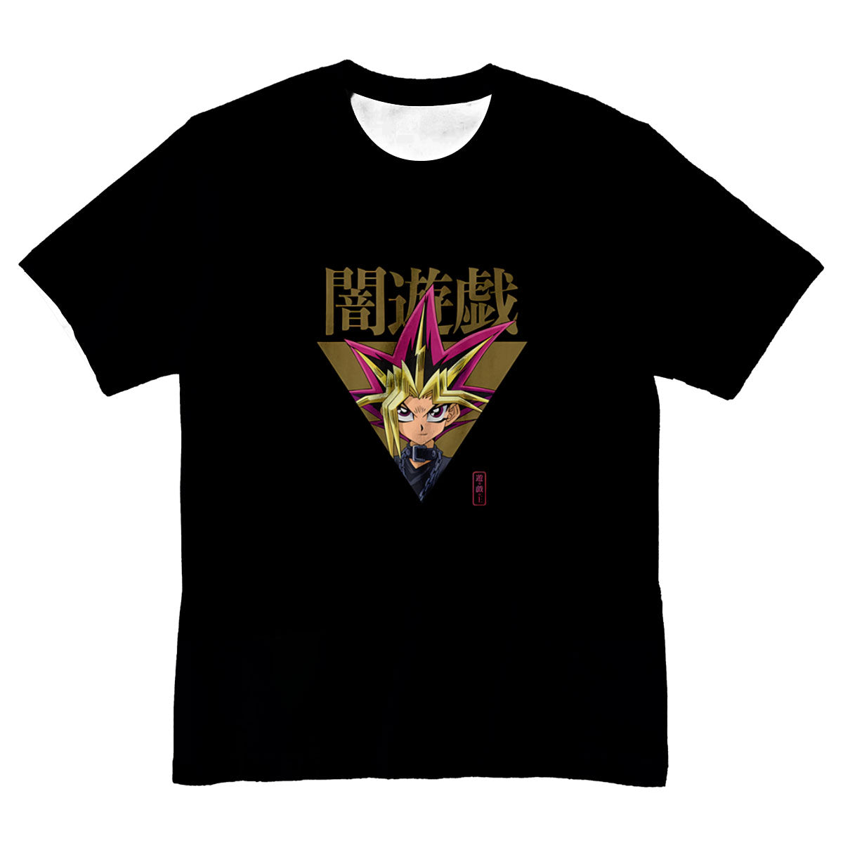 Yugioh Yami Yugi Inside Black Triangle Yugioh! Anime Apparel