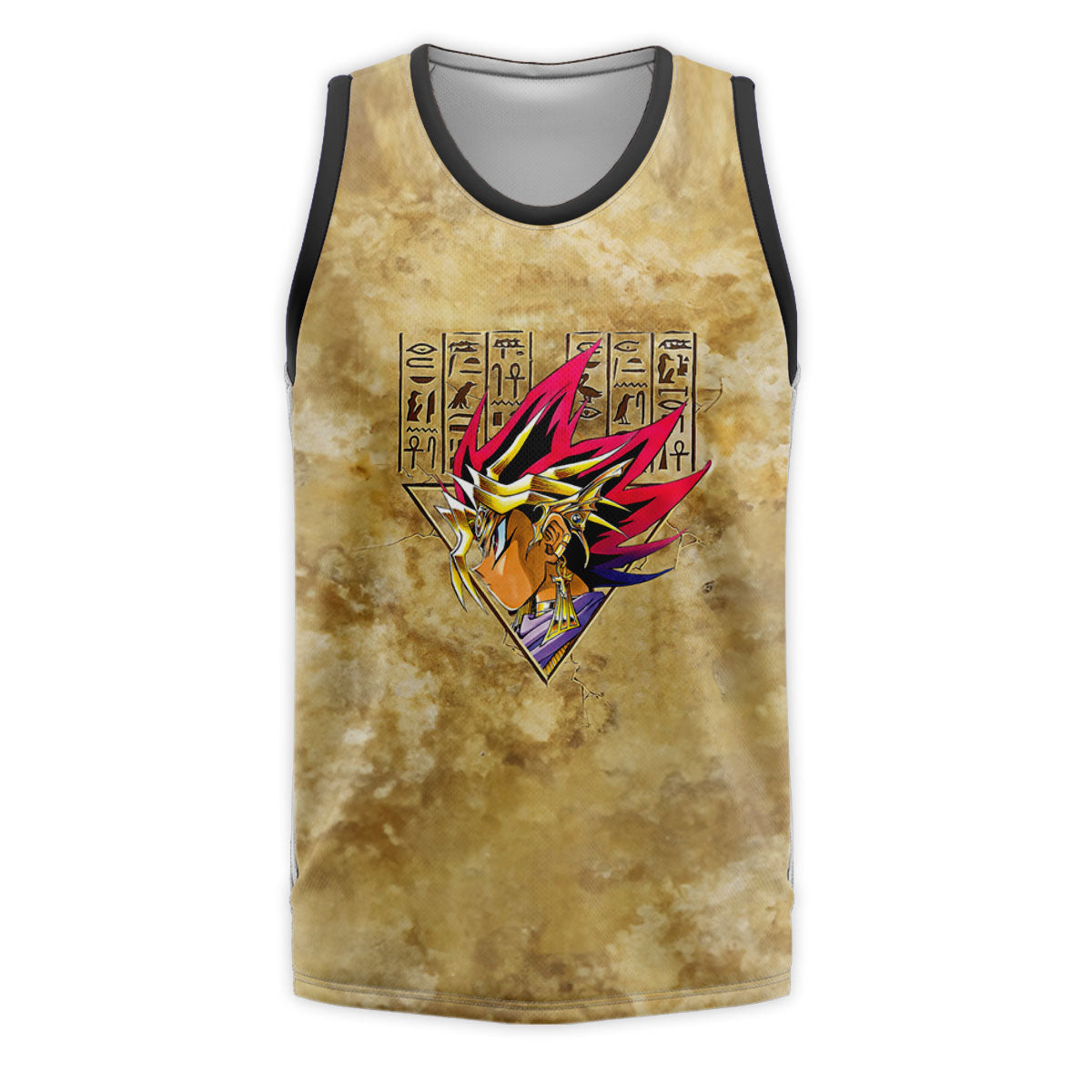 Yugioh Yami Yugi On Textured Background Anime Apparel