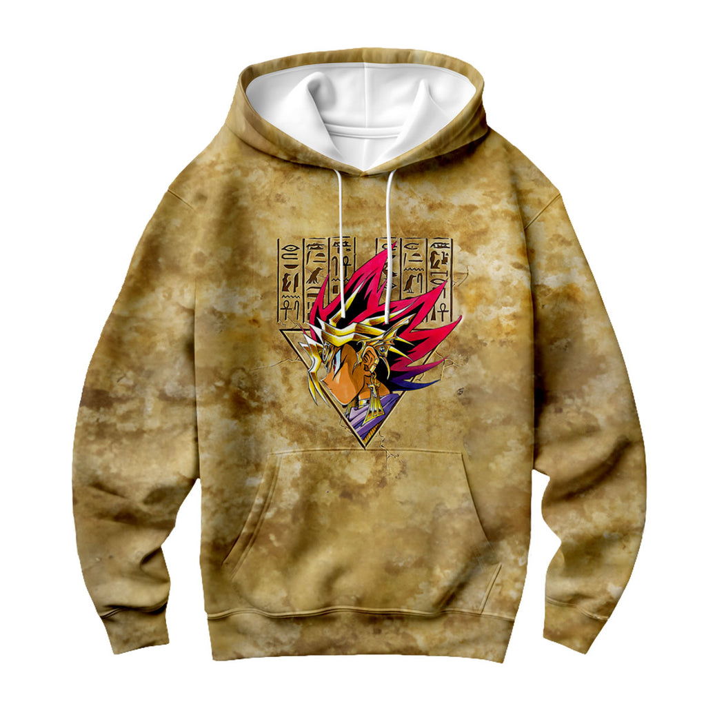 Yugioh Yami Yugi On Textured Background Anime Apparel
