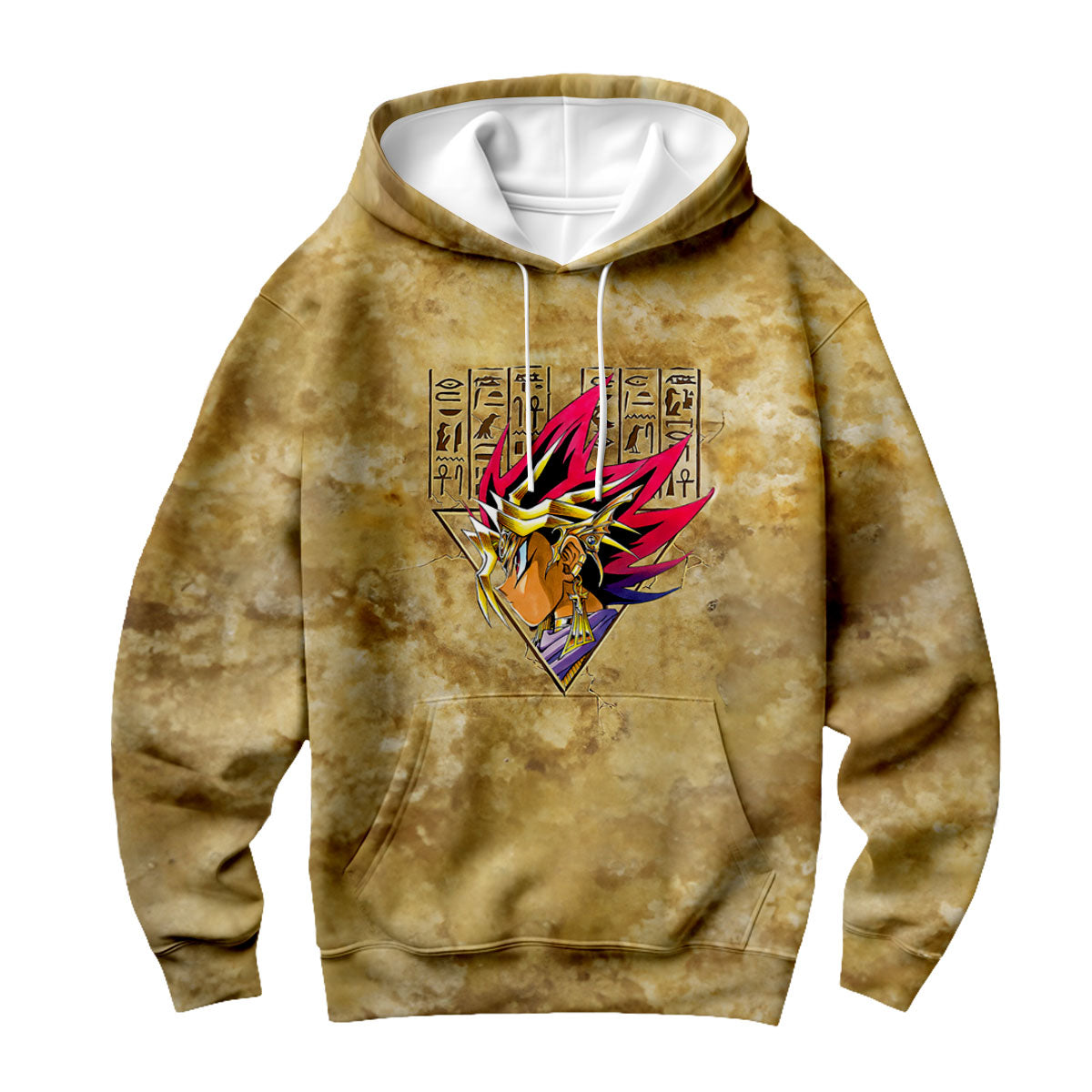Yugioh Yami Yugi On Textured Background Anime Apparel