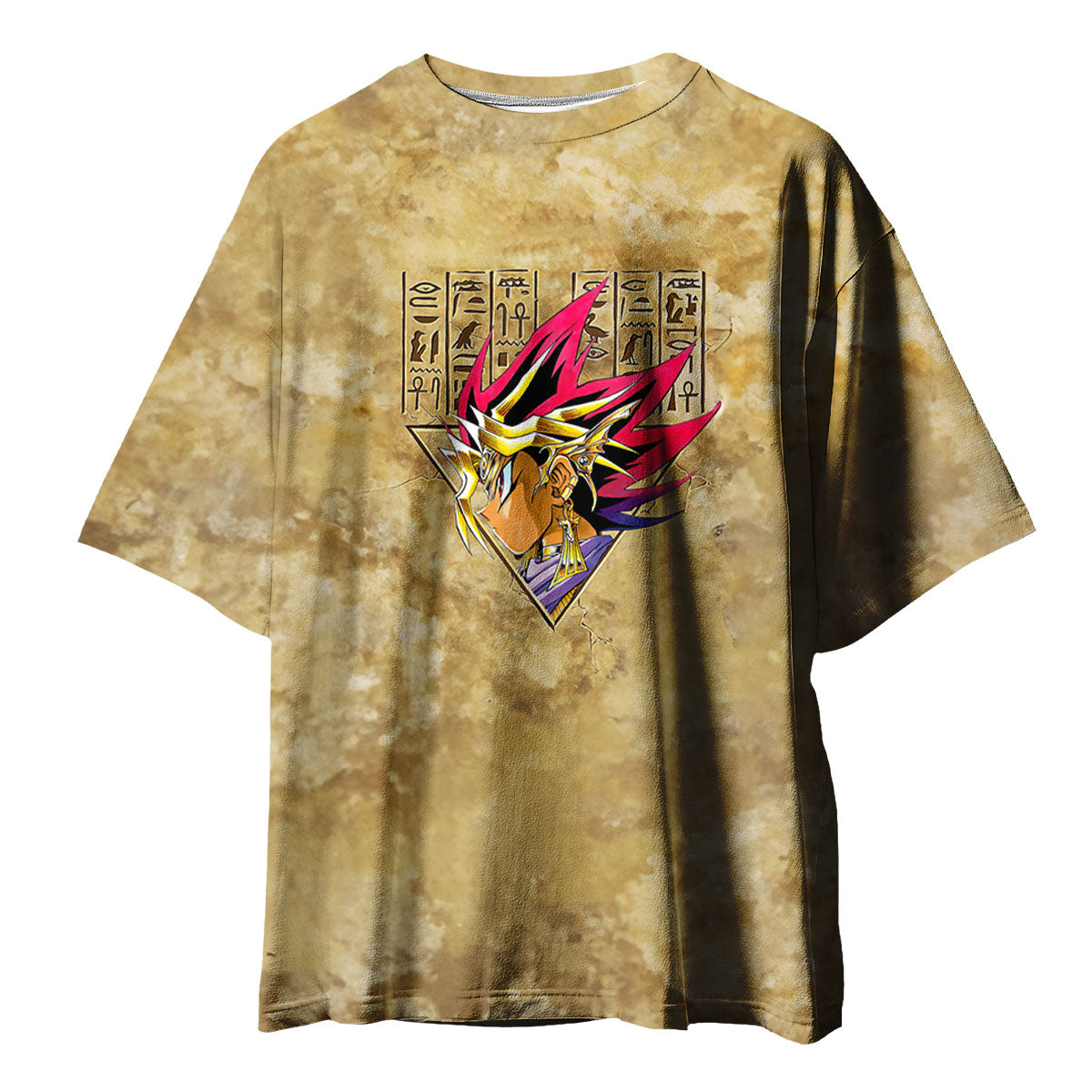 Yugioh Yami Yugi On Textured Background Anime Apparel