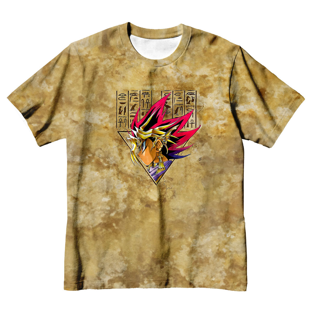 Yugioh Yami Yugi On Textured Background Anime Apparel