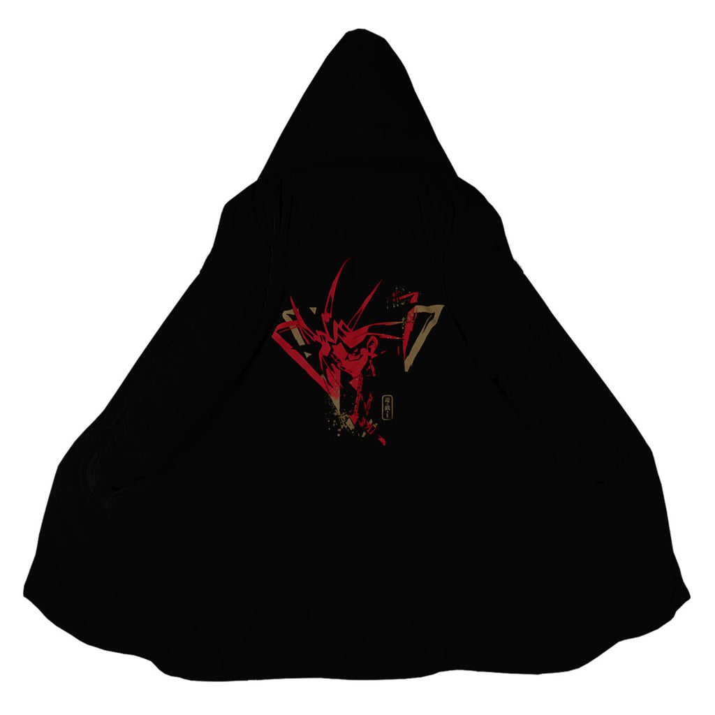 Yugioh Yami Yugi Red Outline Silhouette Anime Apparel