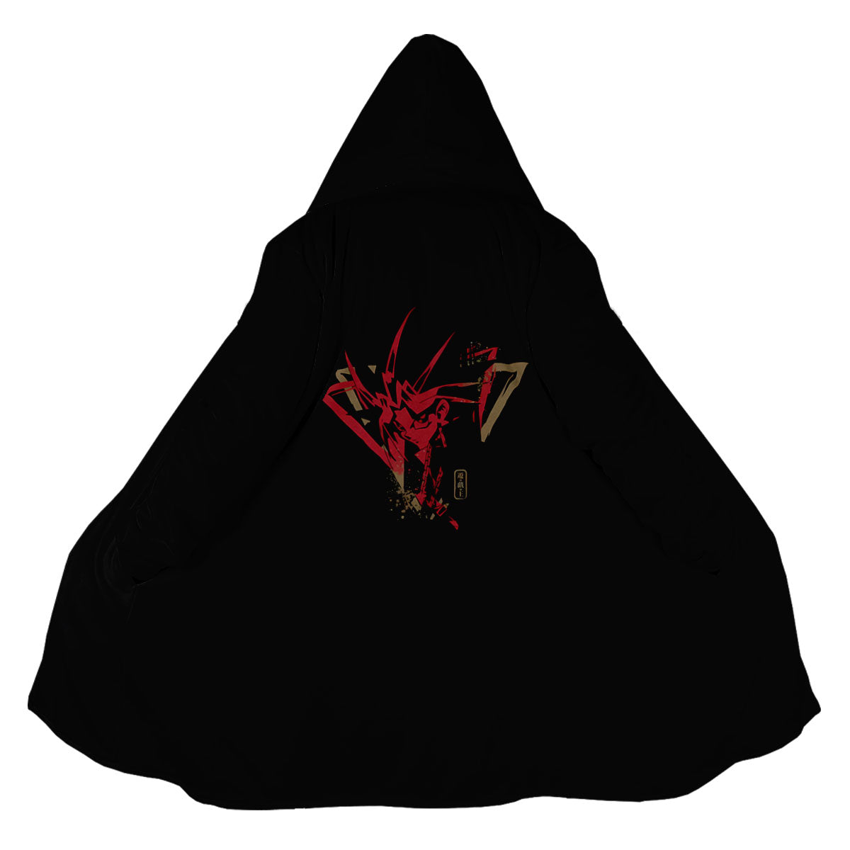 Yugioh Yami Yugi Red Outline Silhouette Anime Apparel