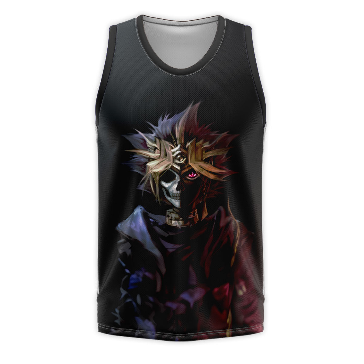 Yugioh Yami Yugi Skeleton Face Dark Aura Anime Apparel