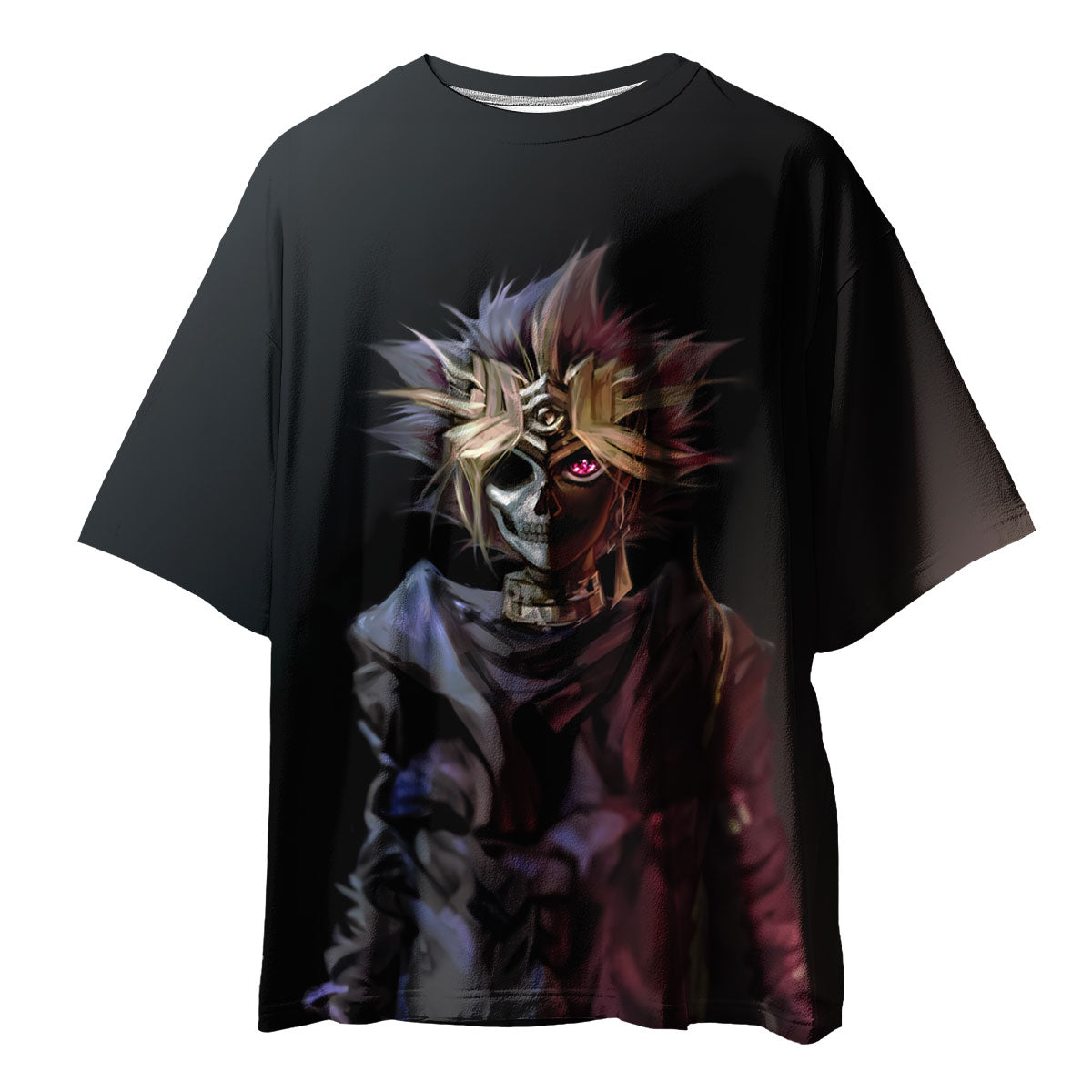 Yugioh Yami Yugi Skeleton Face Dark Aura Anime Apparel