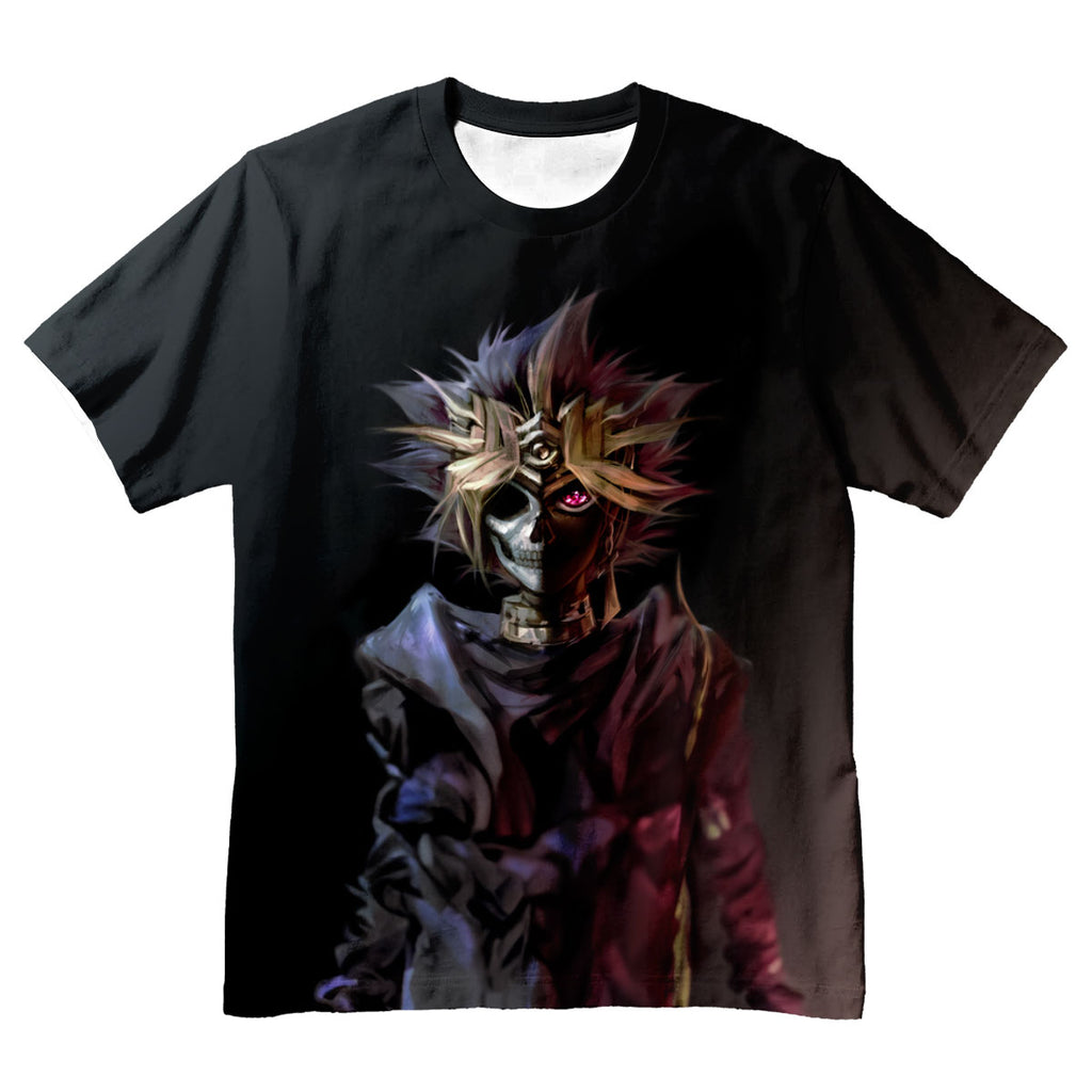 Yugioh Yami Yugi Skeleton Face Dark Aura Anime Apparel