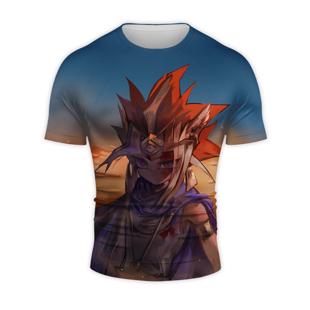 Yugioh Yami Yugi Standing In Blue Sunset Light Anime Apparel