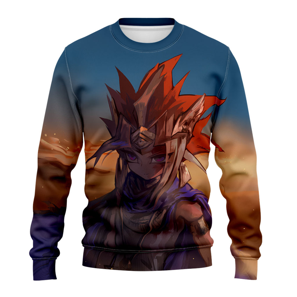 Yugioh Yami Yugi Standing In Blue Sunset Light Anime Apparel