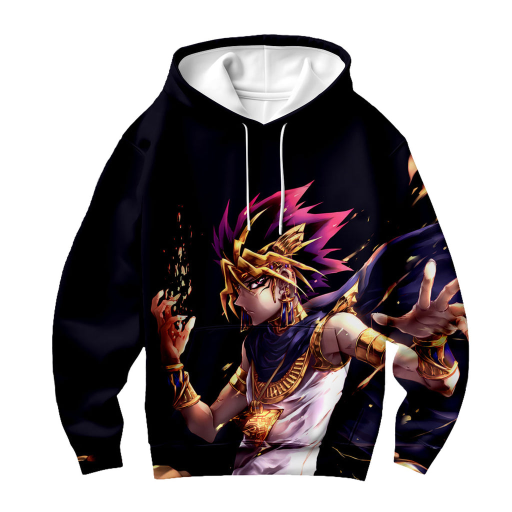 Yugioh Yami Yugi Striking Exaggerated Dark Dynamic Pose Anime Apparel