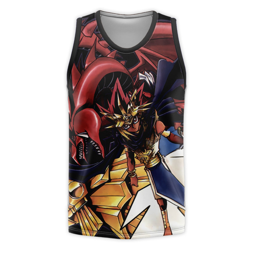 Yugioh Yami Yugi Summoning Egyptian God Cards Anime Apparel