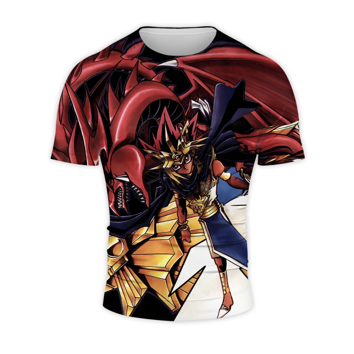 Yugioh Yami Yugi Summoning Egyptian God Cards Anime Apparel