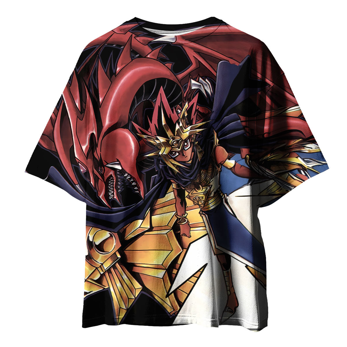 Yugioh Yami Yugi Summoning Egyptian God Cards Anime Apparel