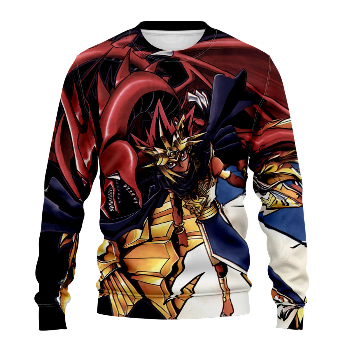 Yugioh Yami Yugi Summoning Egyptian God Cards Anime Apparel