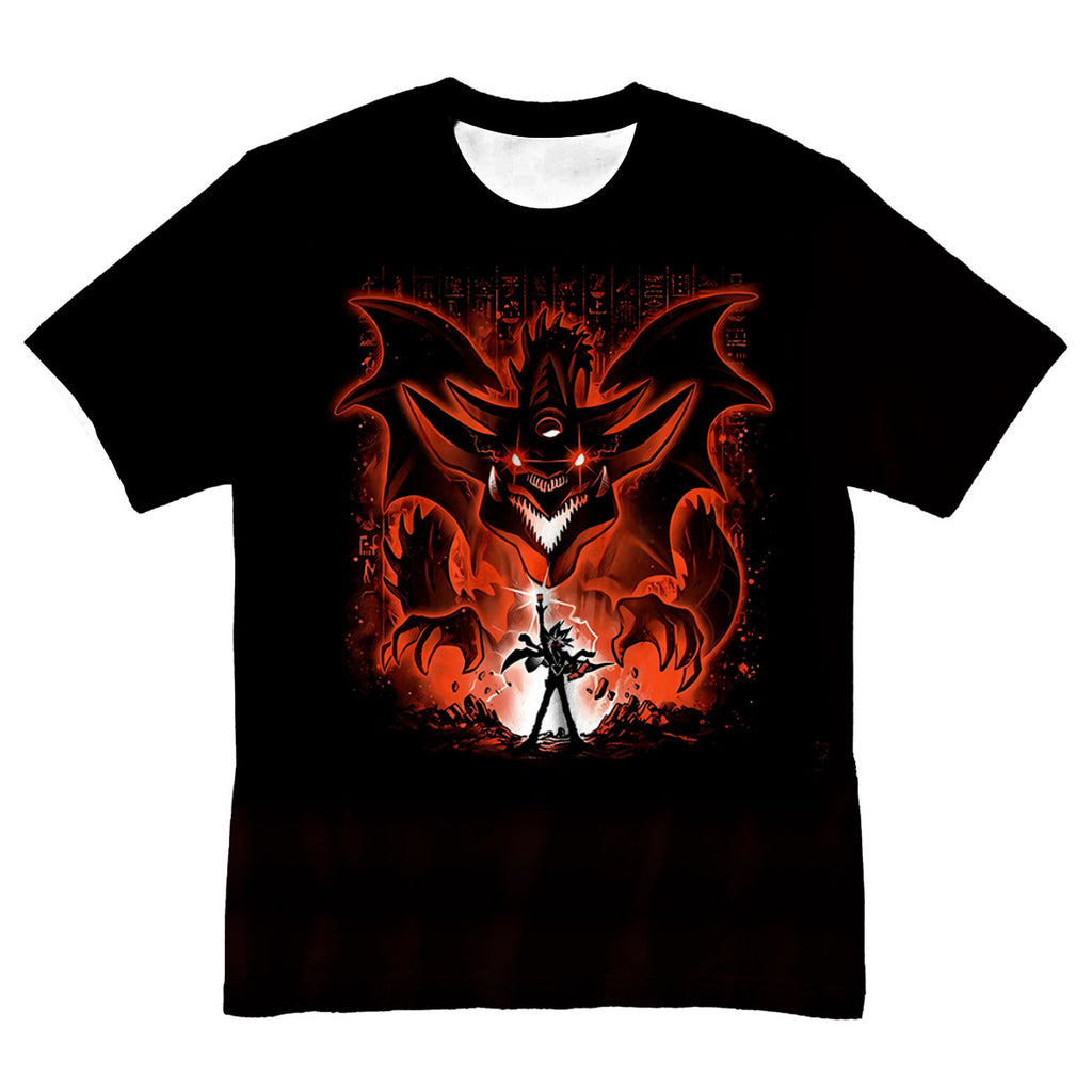 Yugioh Yami Yugi Summoning Slifer The Sky Dragon Anime Apparel