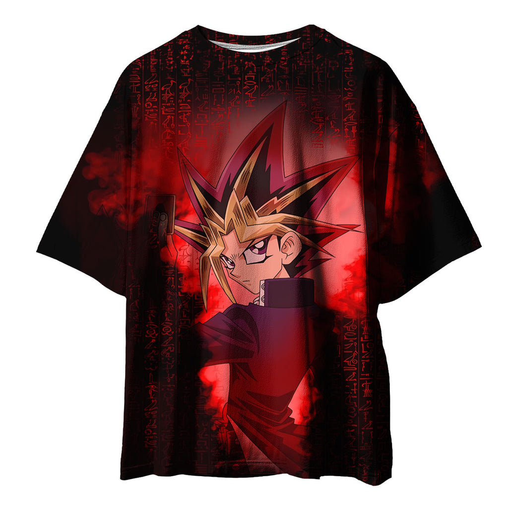 Yugioh Yami Yugi Surrounded By Crimson Energy Aura Anime Apparel