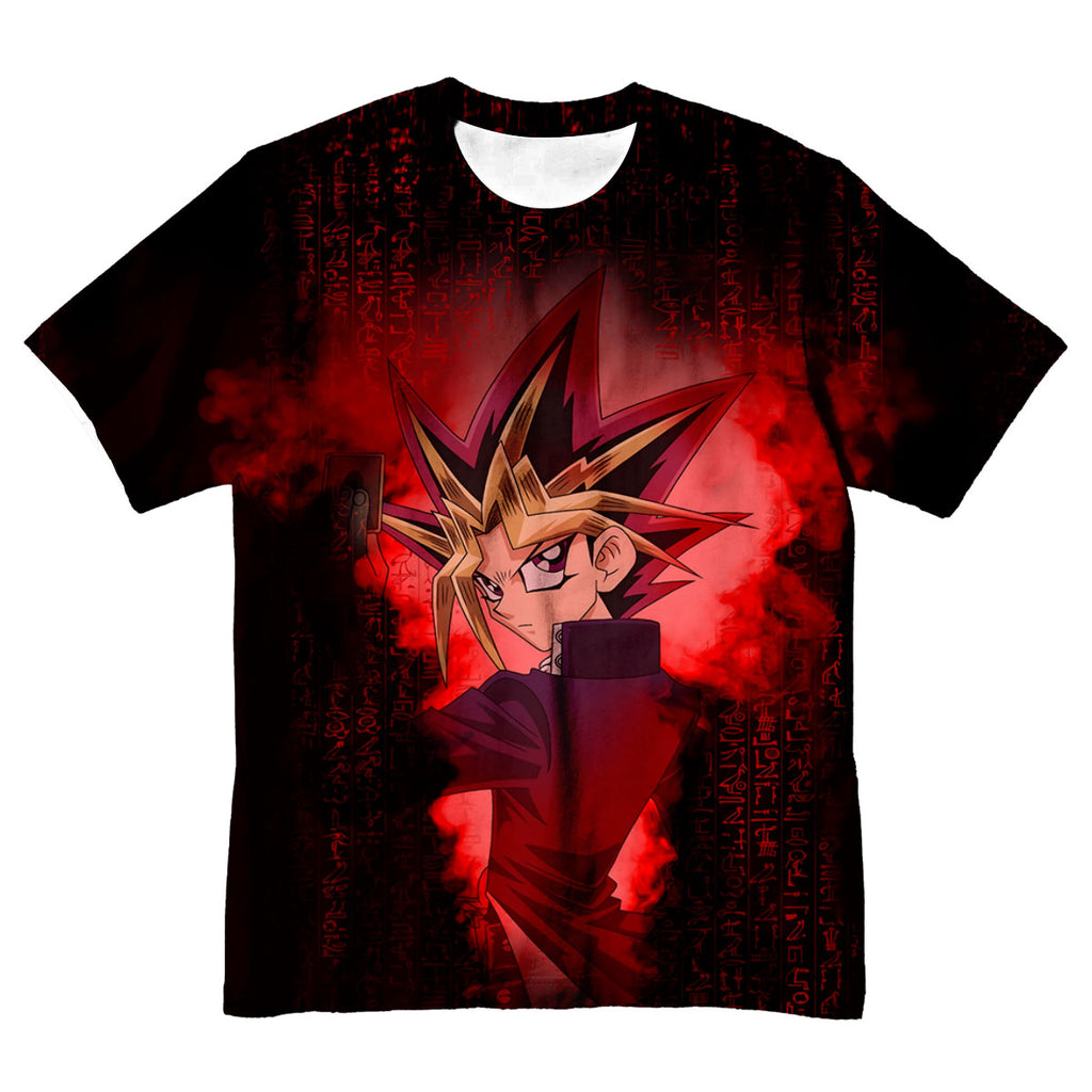 Yugioh Yami Yugi Surrounded By Crimson Energy Aura Anime Apparel