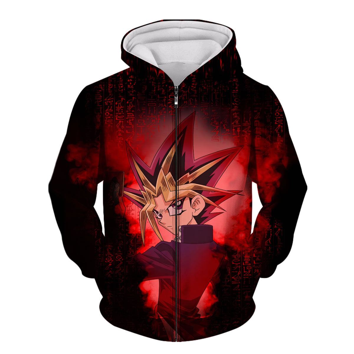Yugioh Yami Yugi Surrounded By Crimson Energy Aura Anime Apparel