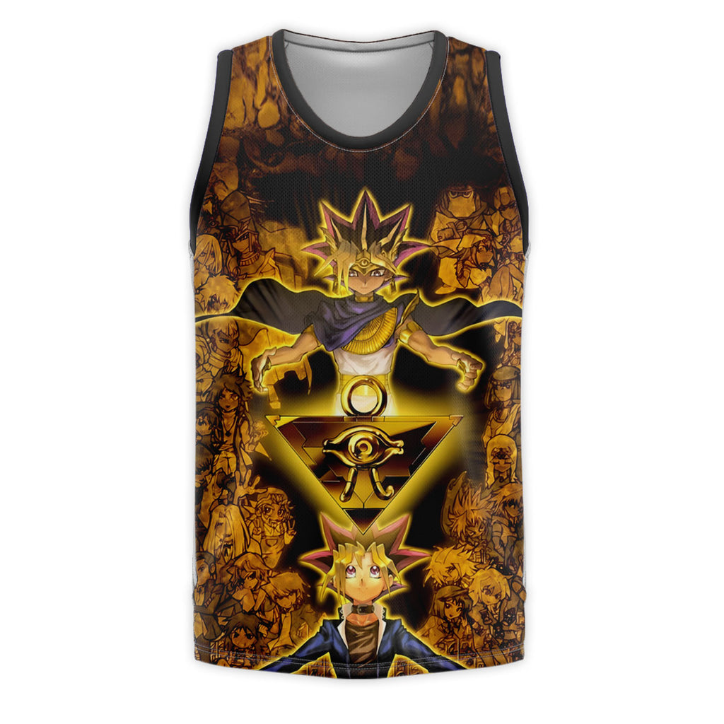 Yugioh Yami Yugi Surrounded By Golden Characters Anime Apparel