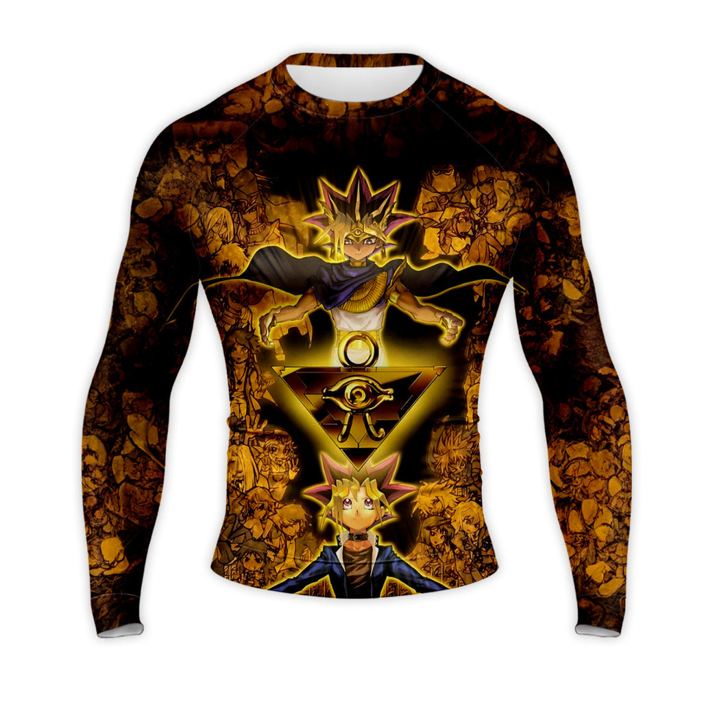 Yugioh Yami Yugi Surrounded By Golden Characters Anime Apparel