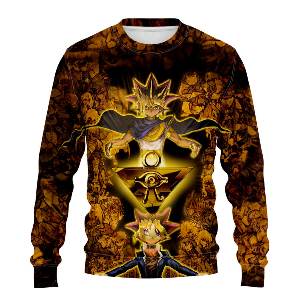 Yugioh Yami Yugi Surrounded By Golden Characters Anime Apparel