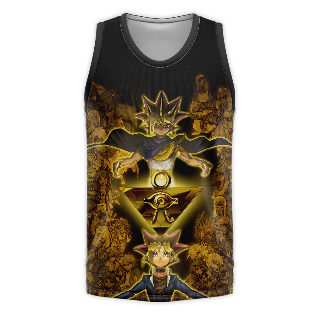 Yugioh Yami Yugi Surrounded By Golden Glowing Spirits Anime Apparel