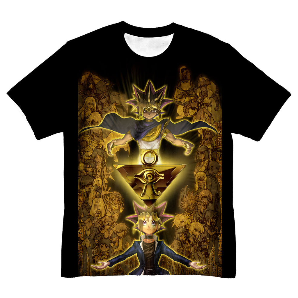 Yugioh Yami Yugi Surrounded By Golden Glowing Spirits Anime Apparel