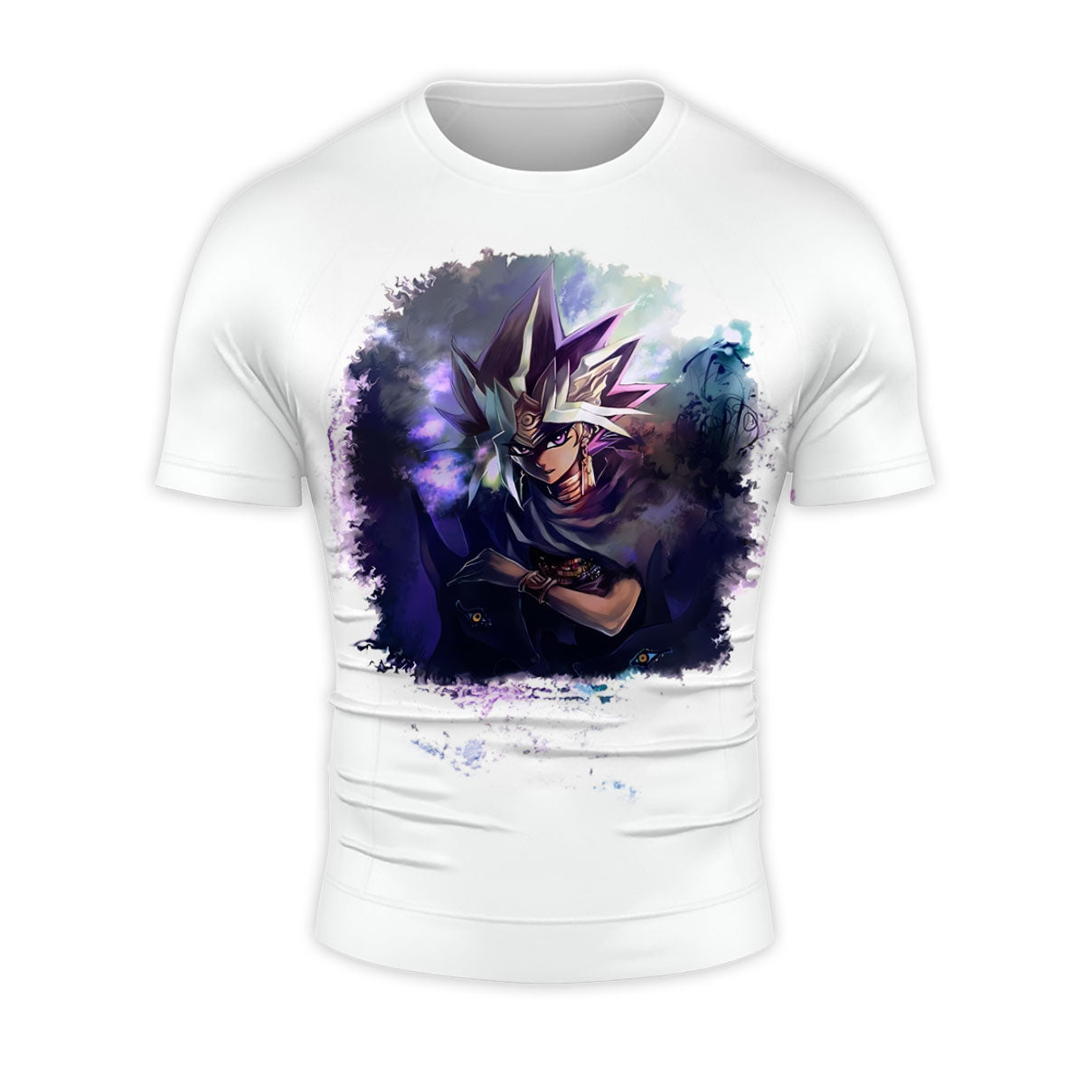 Yugioh Yami Yugi Surrounded By Mysterious Purple Aura Anime Apparel