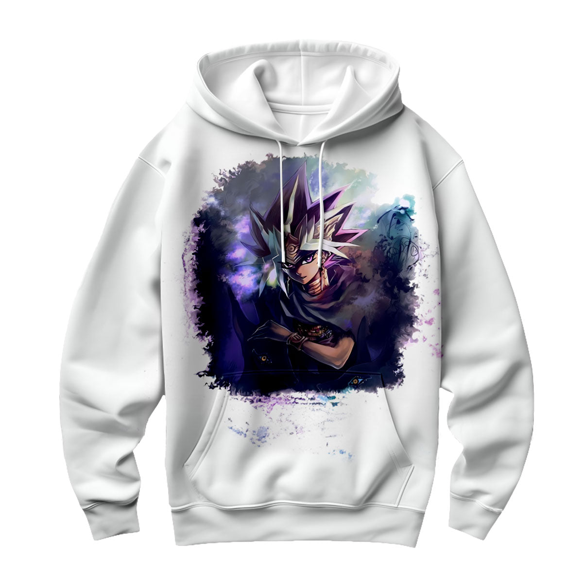 Yugioh Yami Yugi Surrounded By Mysterious Purple Aura Anime Apparel