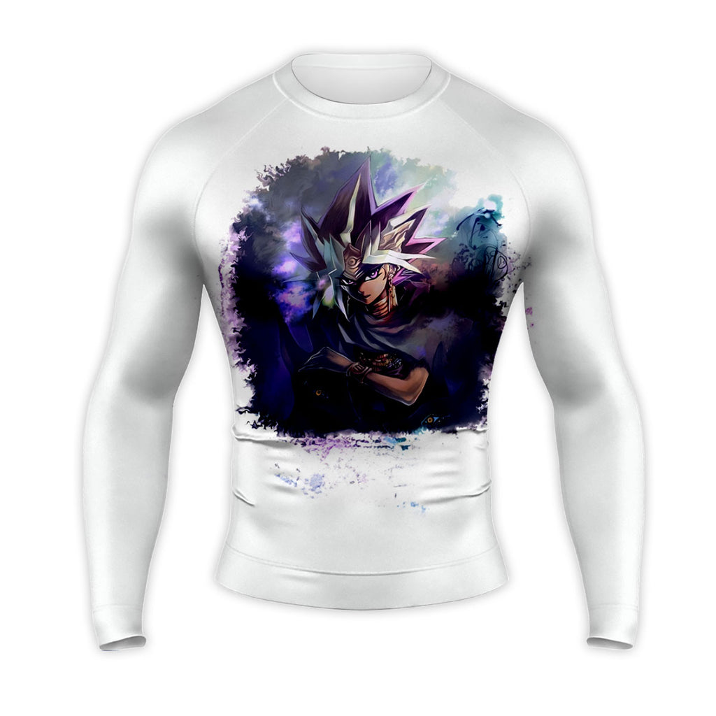 Yugioh Yami Yugi Surrounded By Mysterious Purple Aura Anime Apparel