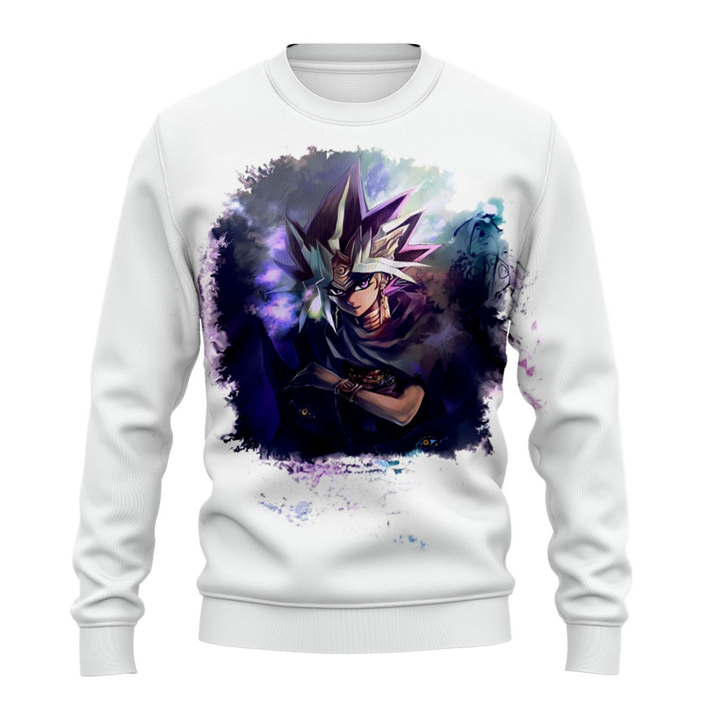 Yugioh Yami Yugi Surrounded By Mysterious Purple Aura Anime Apparel