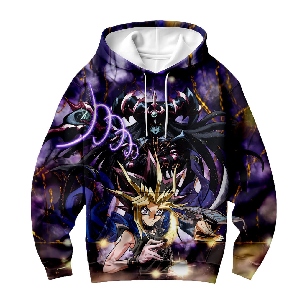 Yugioh Yami Yugi With Purple Dark Magician Anime Apparel