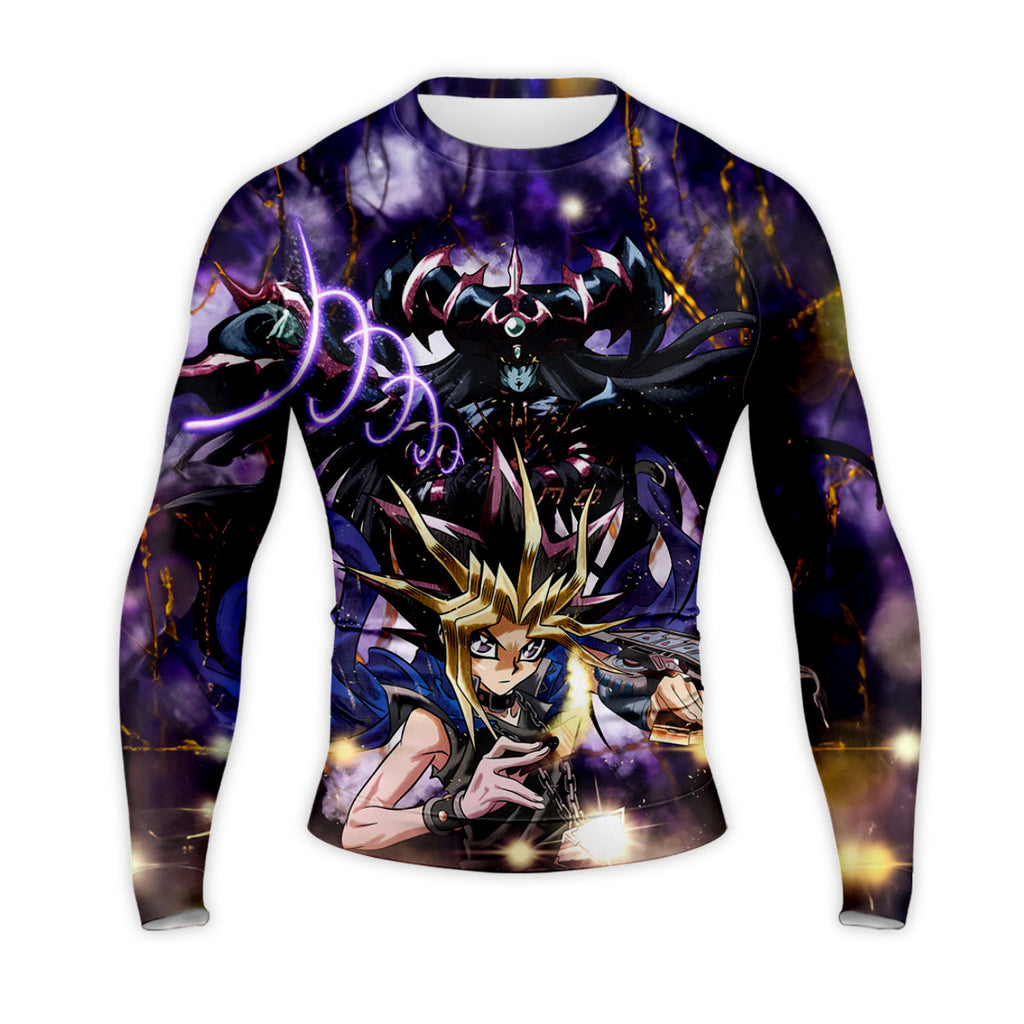 Yugioh Yami Yugi With Purple Dark Magician Anime Apparel