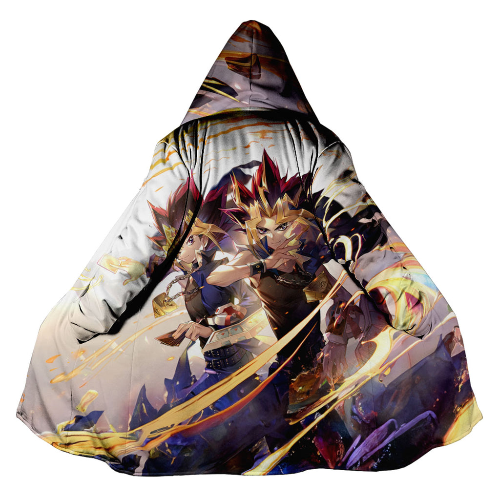 Yugioh Yugi And Atem Glowing With Golden Energy Aura Anime Apparel