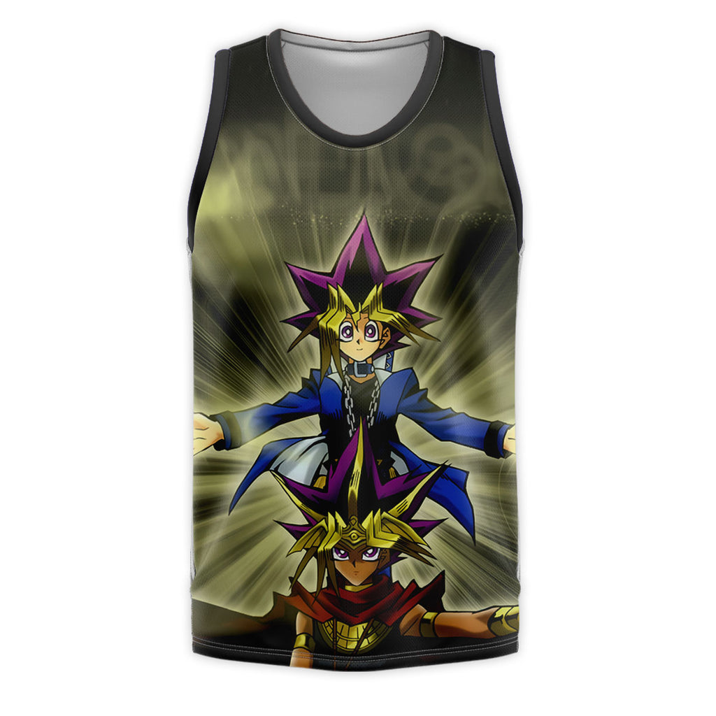 Yugioh Yugi And Atem Standing Holding Energy Anime Apparel