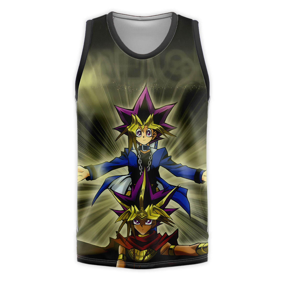 Yugioh Yugi And Atem Standing Holding Energy Anime Apparel