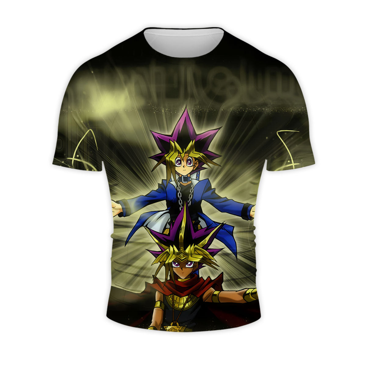 Yugioh Yugi And Atem Standing Holding Energy Anime Apparel