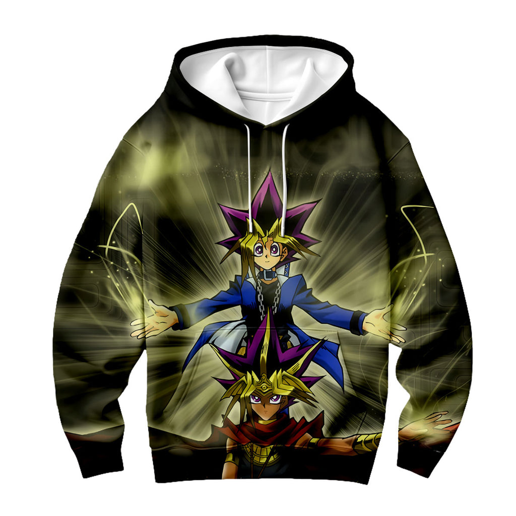Yugioh Yugi And Atem Standing Holding Energy Anime Apparel