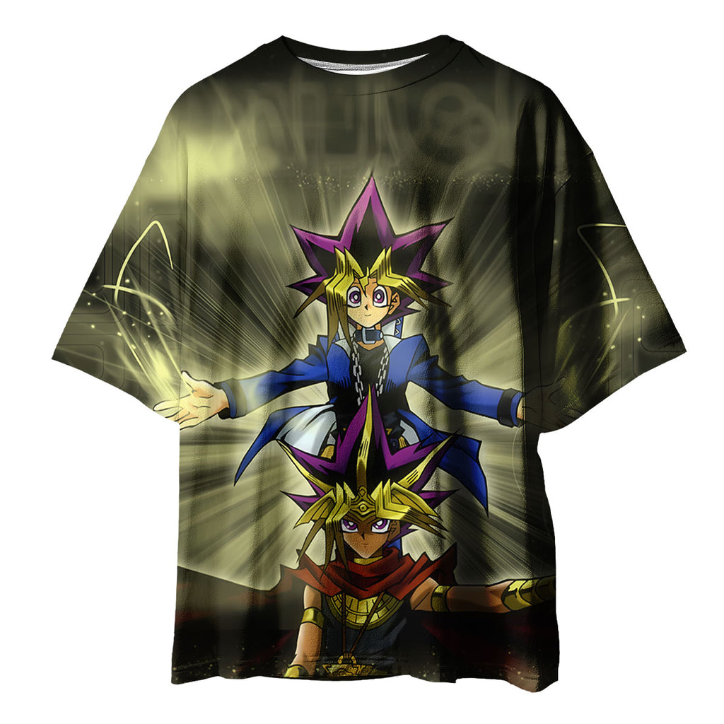 Yugioh Yugi And Atem Standing Holding Energy Anime Apparel