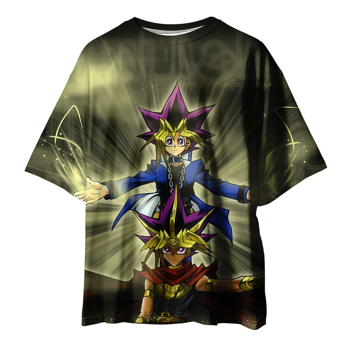 Yugioh Yugi And Atem Standing Holding Energy Anime Apparel